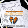 NEW Little Miss Pumpkin Head: Summerween Special Colouring Cardstock Prints