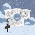 Krampus Night Colouring Page (PDF)