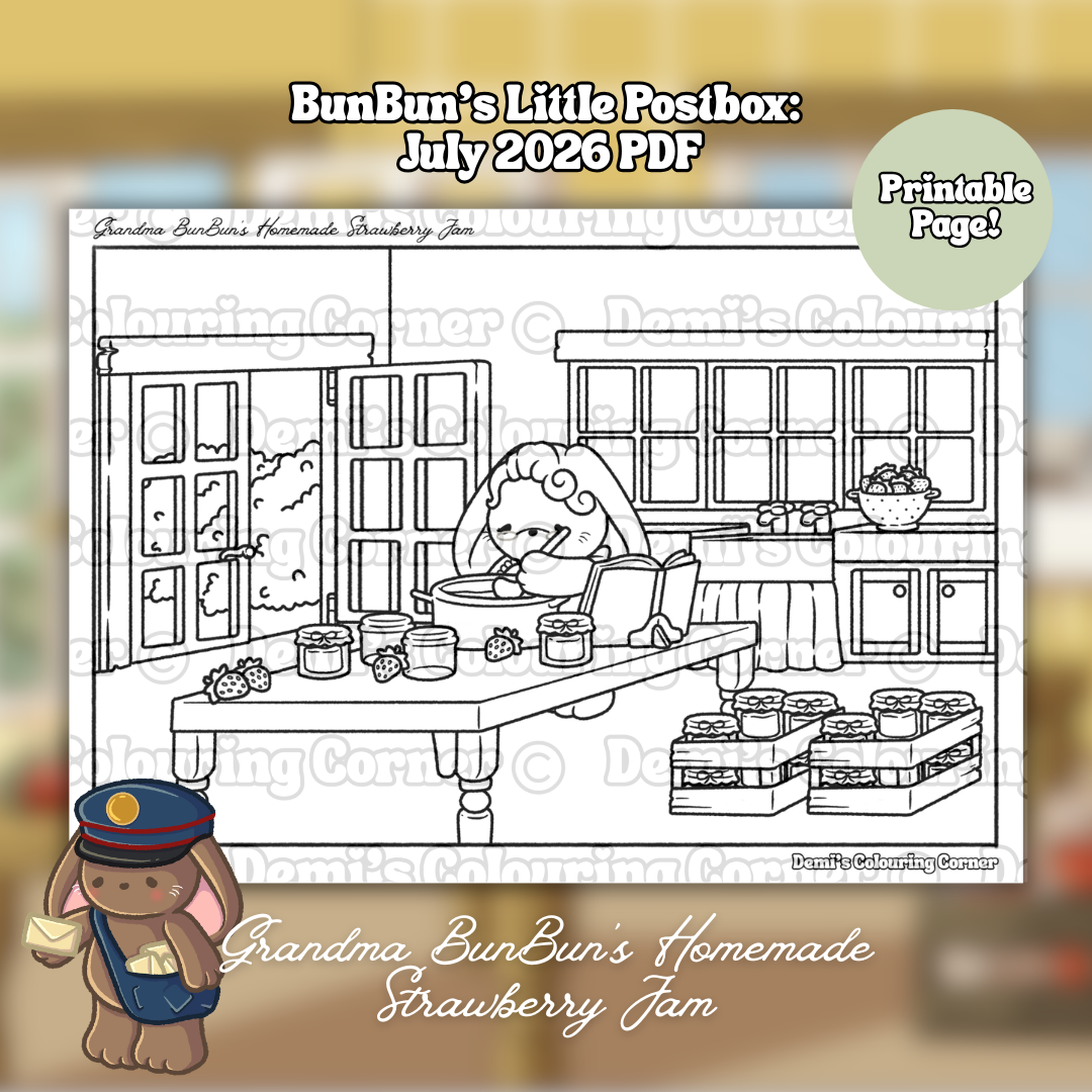 BunBun's Little Postbox: July 2026 Postbox PDF