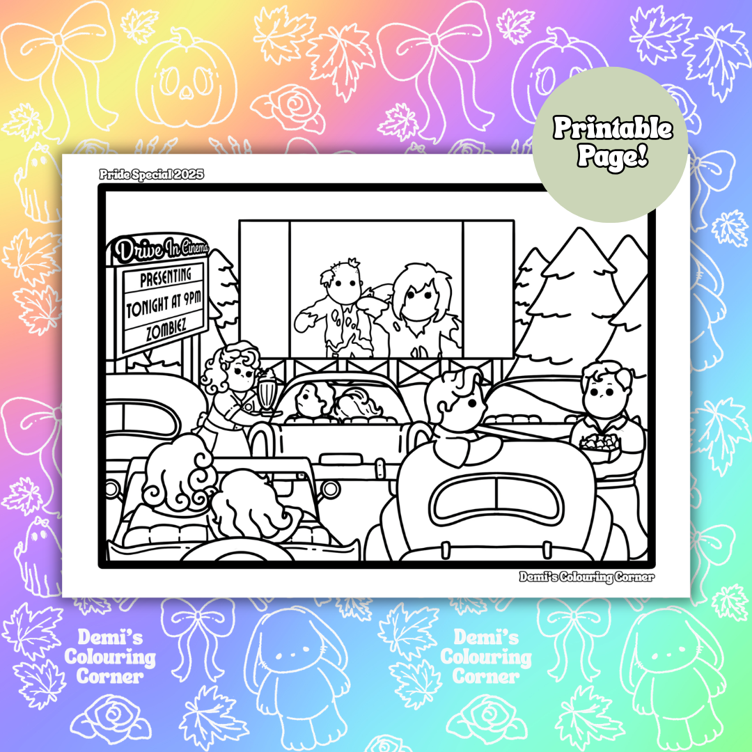 PRIDE 2025 Special Colouring PDF