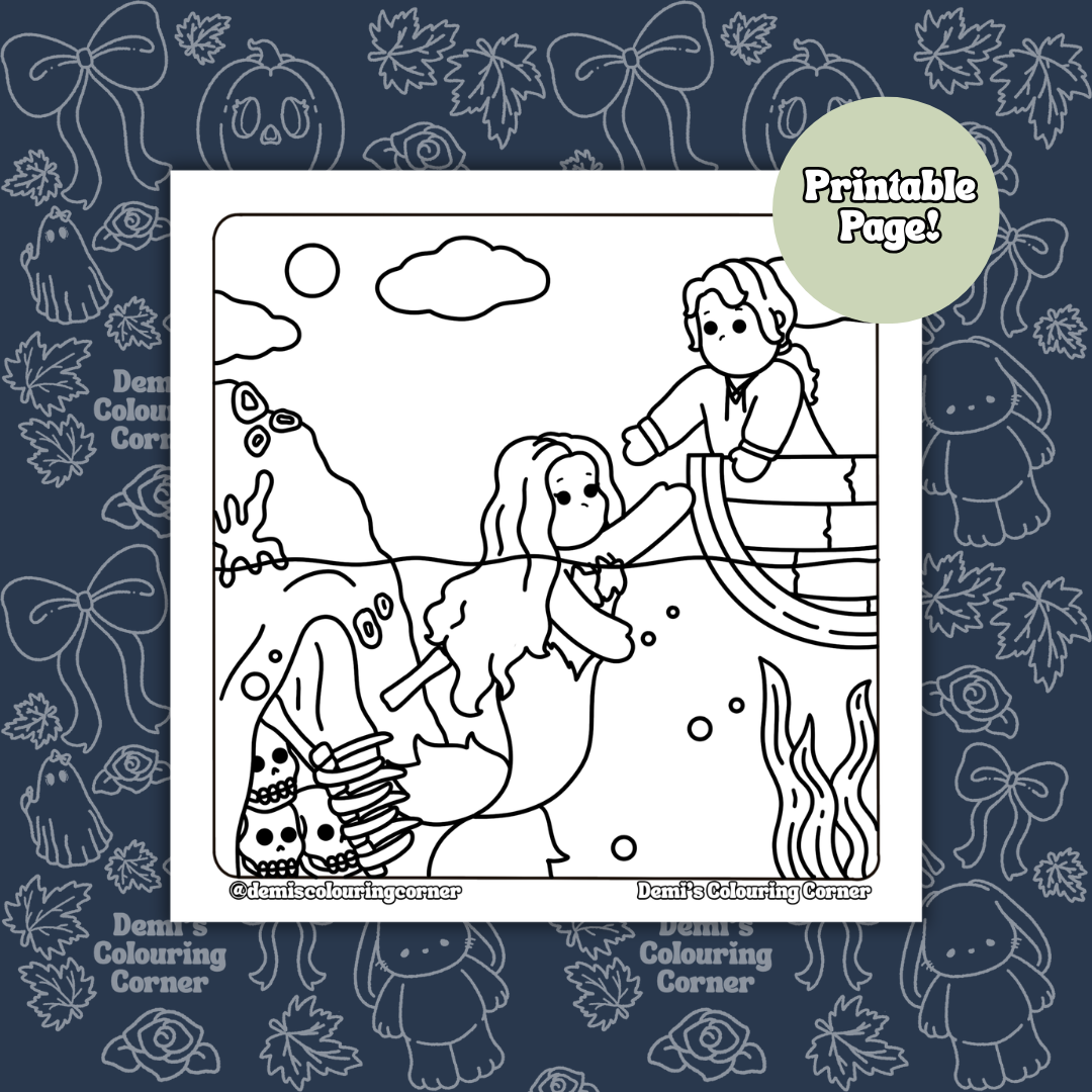 Siren Colouring PDF